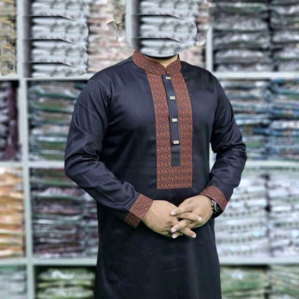 Black Color Panjabi