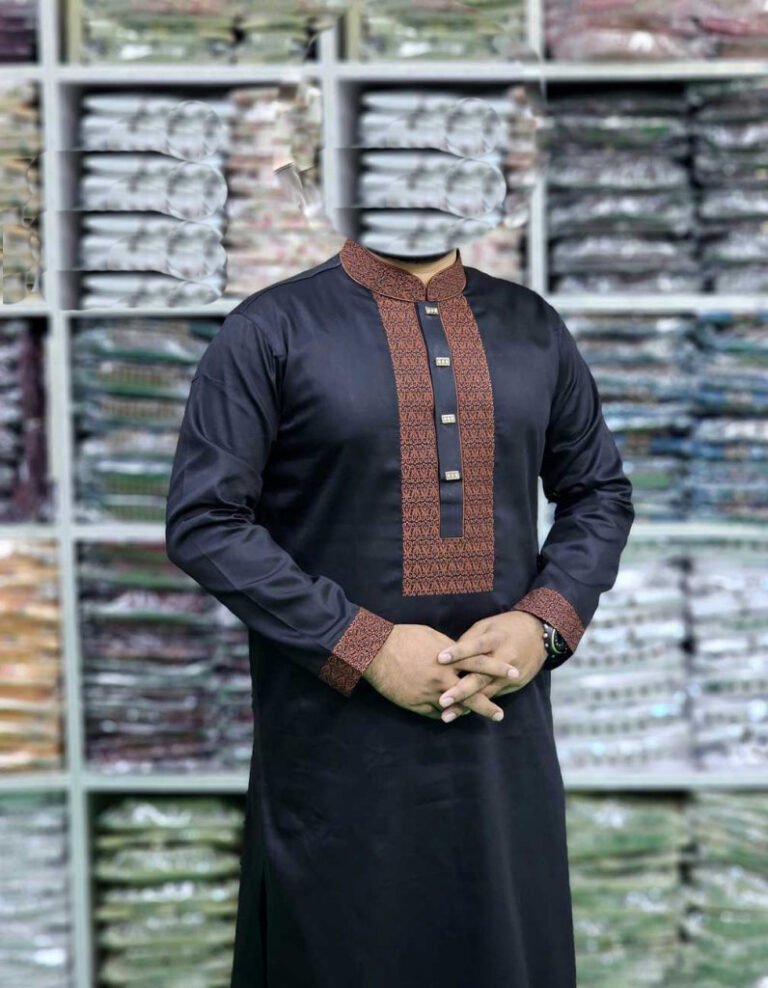 Black Color Panjabi